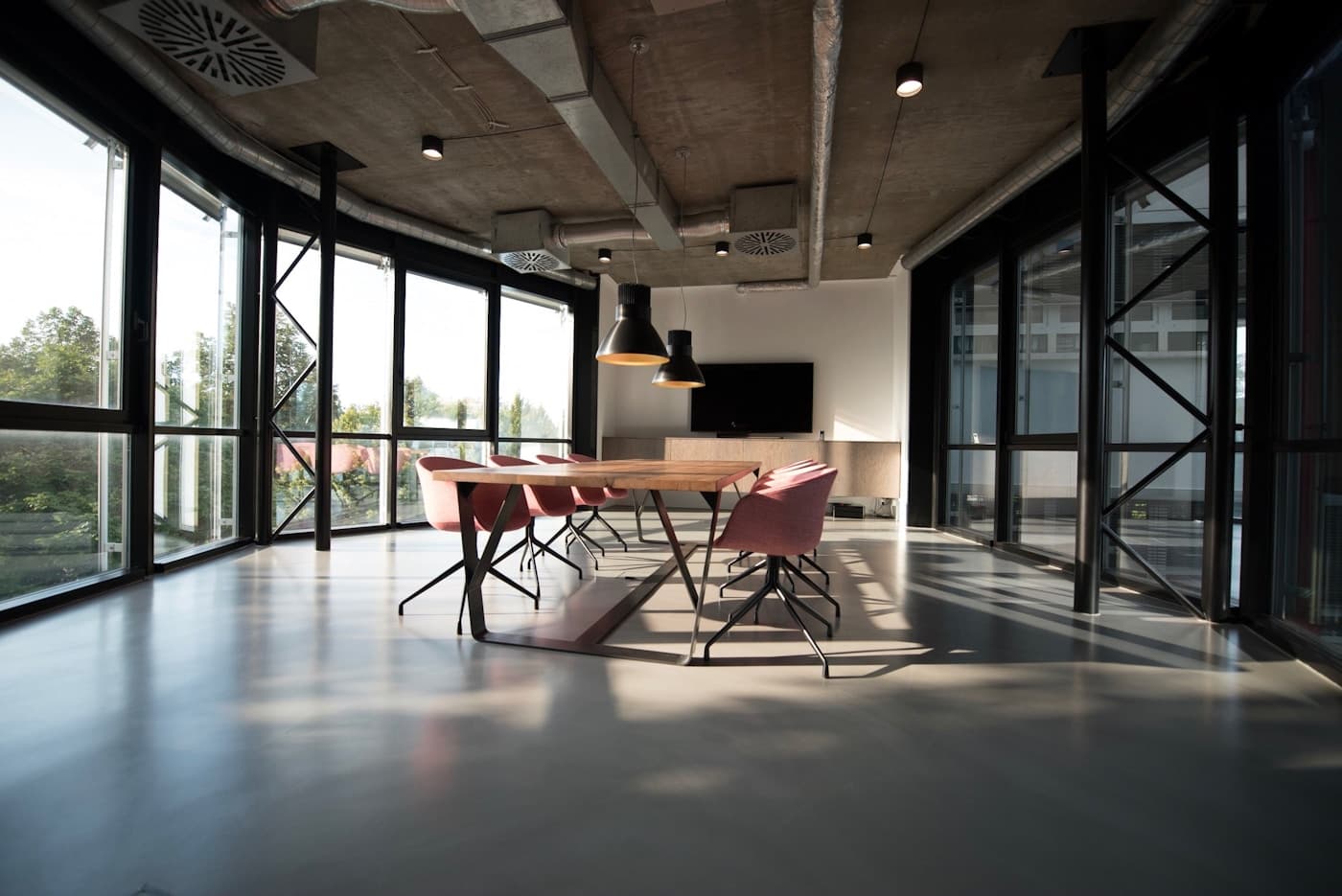 A professional office environment representing Atferd's institutional partnership model.